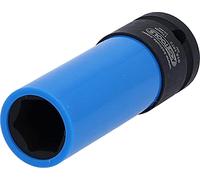KS Tools Douille 515.1073 1/2" 17 mm – Montage/démontage de roue – Chrome-Molybdène ABS Bleu