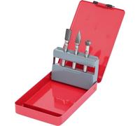 KS TOOLS Jeu de 3 fraises HM diamètre 10mm x queue 6mm - 515.3203