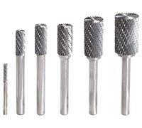 KS TOOLS - 515.3233 - Fraise HM forme A denture en étoile, Ø 8mm, 65mm - Résistante aux hydrocarbures, Gris