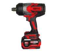 KS TOOLS - 515.4720F hocs 3/4" sans fil hoc sur batterie brushless - Puissance 18 V - 2300 Nm - 3,4 kg sans batterie - Livrée en coffret avec 2 batteries 8Ah