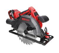 KS Tools - 515.4770F - Scie circulaire sans fil Ø190 mm 18V Brushless avec 2 batteries 4Ah et chargeur - 5500 tr/min