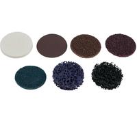 KS Tools 515.5085 Tampons abrasifs de rechange, Ø 50 mm, granulation 300