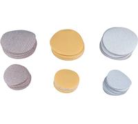 KS Tools 515.5119 Tampons abrasifs de rechange, grain 320, Ø 50 mm, lot de 10