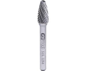 KS Tools 5153264 Fraise sur tige Carbure de tungstène Longueur 65 mm Dimension produit, Ø 6 mm