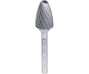 KS Tools 5153266 Fraise sur tige Carbure de tungstène Longueur 70 mm Dimension produit, Ø 6 mm