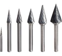 KS Tools 5153276 Fraise sur tige Carbure de tungstène Longueur 70 mm Dimension produit, Ø 6 mm