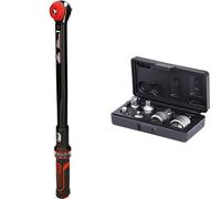 KS TOOLS 516.1402 ynamométrique - Gamme ERGOTORQUEprécision- 1/2" - 40-200 Nm - Avec Verrouillage Quick Lock - En Acier Laqué Bleu & 911.0106 Coffret augmentateurs / réducteurs - 6 pcs