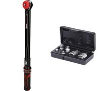KS TOOLS 516.1412 ynamométrique - Gamme Ergotorque Précision - Outils et Dépannage pour Auto et Moto - Clef Dynamometrique 1/4'' & 911.0106 Coffret augmentateurs/réducteurs - 6 pcs