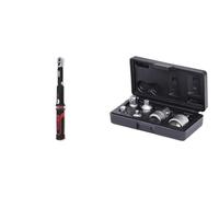 KS TOOLS 516.1542 ynamométrique Gamme Ergotorque Précision - Outils et Dépannage & 911.0106 Coffret augmentateurs/réducteurs - 6 pcs