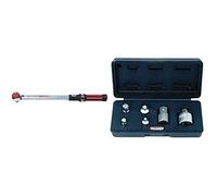 Ks Tools 516.6042 1/2 Ergotorque - Precision ynamométrique, 40-200 Nm - Avec Tête À Cliquet À Bouton Quick-Lock & 911.0106 Coffret augmentateurs / réducteurs - 6 pcs