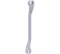 KS TOOLS 517.0270 - Clé à tuyauter tête coudée - 10x11 mm - Pour conduits de frein - Gamme CHROMEplus - en Chrome Vanadium - Finition chromée
