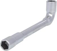 KS Tools - 517.0410 - Clé à pipe débouchée - 10 mm - 6 pans - Finition chromée - Chrome Vanadium