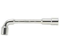 KS Tools - 517.0414 - Clé à pipe débouchée - 14 mm - 6 pans - Finition chromée - Chrome vanadium