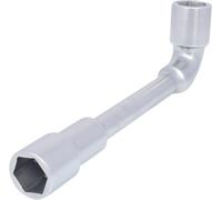 KS Tools - 517.0421 - Clé à pipe débouchée - 21 mm - 6 pans - Finition chromée - Chrome vanadium