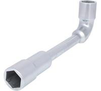 KS Tools - 517.0427 - Clé à pipe débouchée - 27 mm - 6 pans - Finition chromée - Chrome vanadium