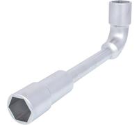 KS Tools - 517.0430 - Clé à pipe débouchée - 30 mm - 6 pans - Finition chromée - Chrome vanadium