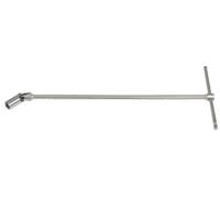 Ks Tools 517.1118 - Clé longue articulée à poignée en T - 18 mm - 6 pans - En Chrome Vanadium - Finition Satinée