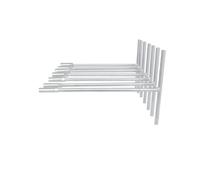 KS Tools - Jeu de clés à douilles à poignée en T 517.1180, 7 pièces 8-14 mm Acier chrome-vanadium