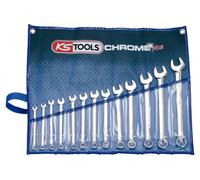 KS TOOLS 518.0643 - 6,7,8,9,10,11,12,13,14,15,17,19,22 mm - Silber - Stahl - 13 Stück(e)