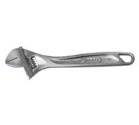 KS Tools Clé à molette 577.0201 – Manche bi-matière 200 mm (8'') Chrome-Vanadium, tête brunie