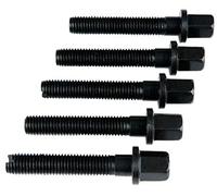 KS TOOLS 700.1486 Vis d'extracteur avec collier et écrou de nettoyage M14, 5 pièces