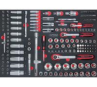 Module - KS TOOLS - 711.1011 - Module de douilles et accessoires - 1/4 - 3/8 - 1/2 - 175 pièces