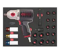 KS TOOLS – Module de douilles et hocs pneumatique 712.1020 – 1/2'' – 20 pièces