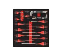 KS Tools 712.5028 Module de vissage, 28 pièces | Module de vissage, 28 pièces, rangement atelier