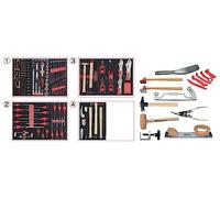 KS Tools 714.0154 - Composition d'Outils pour la Carrosserie - 166 pièces