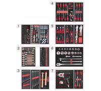 KS Tools 714.0337 Composition d’Outils 7 tiroirs pour Servante d'Atelier