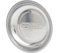 KS Tools Soucoupe magnétique 800.0150 150 mm – Aimant gainé en caoutchouc, inox poli