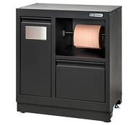 KS Tools 810.8036 - Bloc poubelle multifonction 34" - Avec Support pour rouleau de papier (rouleau non fourni) - Avec 1 tiroir de rangement