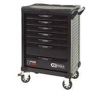 KS Tools - Servante d'atelier Serviteur ultime 823.0007 - 7 tiroirs, serrure centralisée - Noir