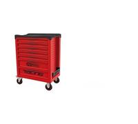 KS TOOLS - 855.7173 - Servante RACING 7 Tiroirs Équipée de 173 Outils - Glissières à Roulements - Plan de Travail Polypropylène - Charge Max 350 kg (30 kg par tiroir)