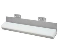KS Tools 860.0870 - Support à percer - 390 x 45 mm - Avec plateau PVC - Vis de fixation inclus - Epaisseur du plateau 1,5 mm - Zingué