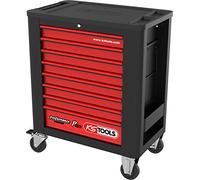 KS TOOLS PERFORMANCEplus P15 NOIR/ROUGE Servante d'atelier 8 tiroirs - 873.1008