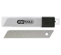 KS Tools 907.2166 Boîte de 10 lames de cutter 100 x 18 mm - Pour cutter | Boîte de 10 lames 100 x 18 mm pour cutter 907.2141