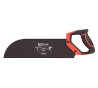 KS Tools 907.2508 Scie à Panneau 350mm, 2 Angles de Coupe 12Tpi, Poignée | Scie à panneau L.350 mm, 2 angles de coupe, 12 TPI, poignée bi-matière