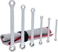 Ks Tools 911.0370 - Jeu de 6 Clés polygonales droites TORX® - en trousse - En chrome Vanadium - Finition Satinée