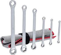 KS Tools Jeu de clés polygonales doubles 911.0370 Acier au chrome-vanadium 585 g