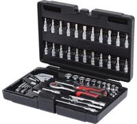 KS Tools 911.0651 Coffret de douilles F6 1/4'' CHROMEmat 51 pièces
