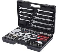 KS Tools 911.0682 Coffret de douilles F6 1/4''-1/2'' CHROMEmat 82 pièces