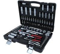 KS Tools 911.0694 Coffret de douilles F6 1/4''-1/2'' CHROMEmat 94 pièces