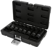 KS Tools Coffret douilles à chocs 911.0902 1/2" 6 pans 5-19 mm (5-6-8-10-12-14-17-19) L75 mm
