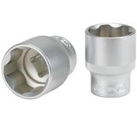 KS Tools 911.1230-E Douille F6-1/2" - 30 mm - CHROMEmat - sur support
