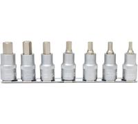 KS Tools – Jeu de douilles 911.1320 1/2" 6 pans mâles 55 mm 7 pièces
