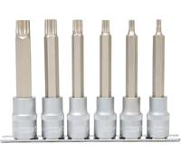 KS Tools 911.1358 Jeu de douilles tournevis 1/2" 110 mm