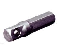 KS Tools 911.1452 - Adaptateur pour Visseuse avec Bille de Verrouillage, 1/4'' - En Acier Spécial - Finition Chromée