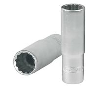 KS Tools 911.1590-E Douille pour bougie 12 pans 1/2' - 14 mm - sur support