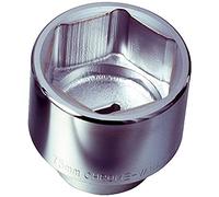 KS Tools 911.1688 - Douille 6 pans 1'', 90 mm - Version courte - Chrome Vanadium - Finition satinée